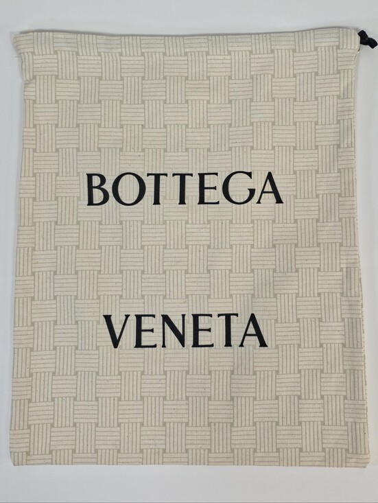 Bottega Veneta Accessories - Bottega Veneta Dust Bag Cream Drawstring Pouch 13"x16" Authentic